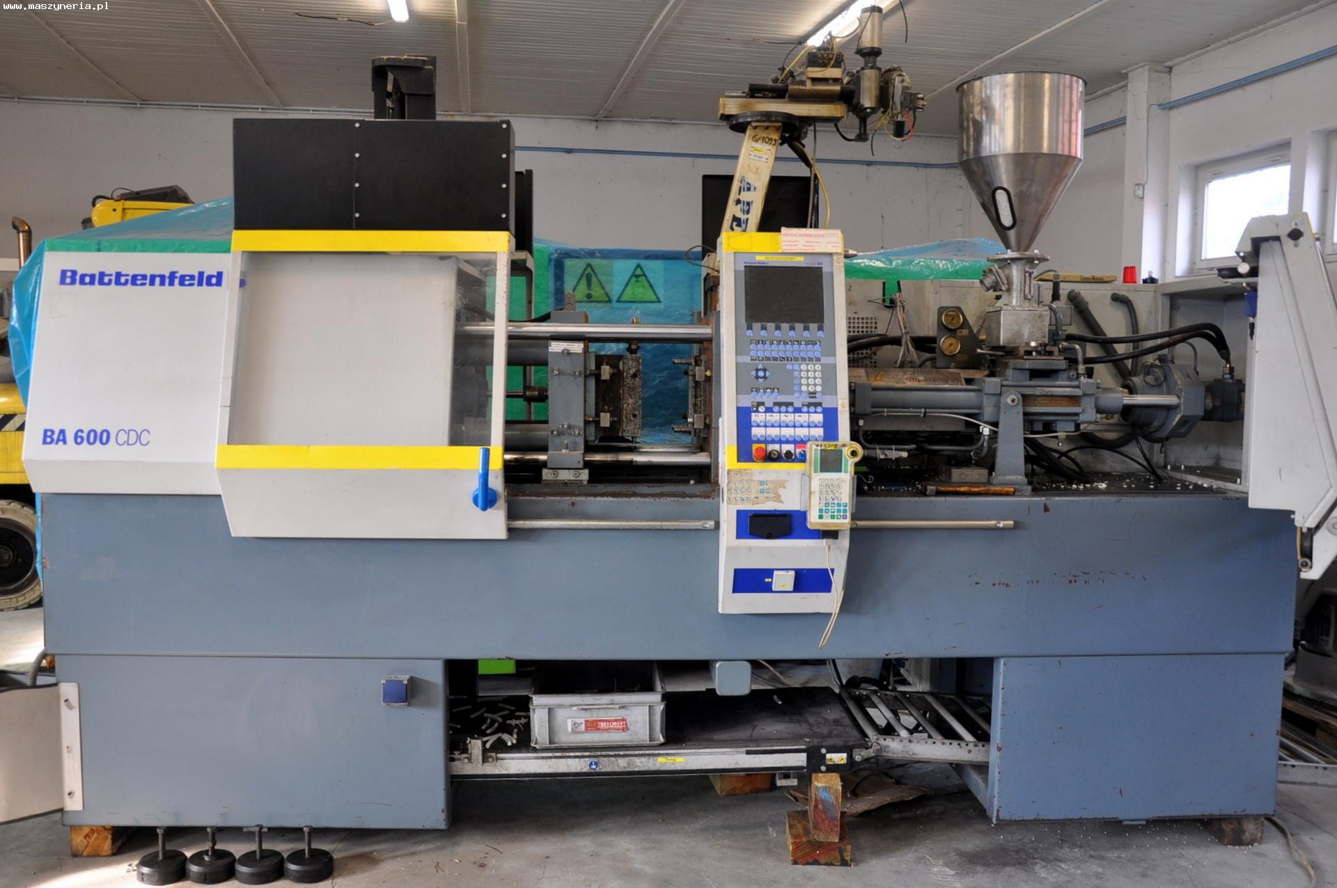 Pressa a iniezione BATTENFELD BA 600 CDC in vendita - foto 3